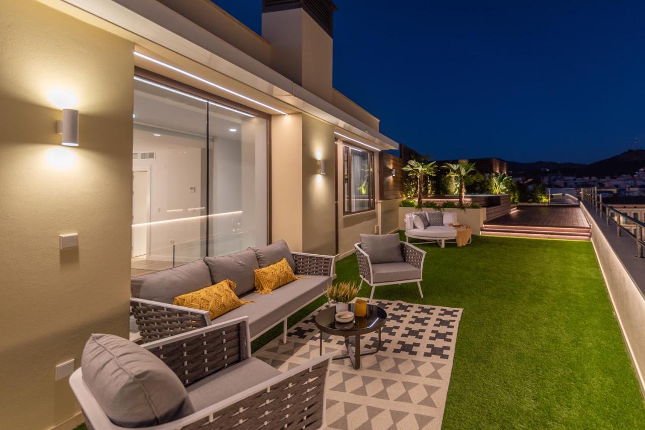 Exclusive Penthouse & Terrace By Ele Apartments Malaga Luaran gambar