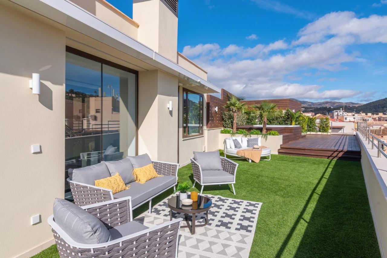 Exclusive Penthouse & Terrace By Ele Apartments Malaga Luaran gambar